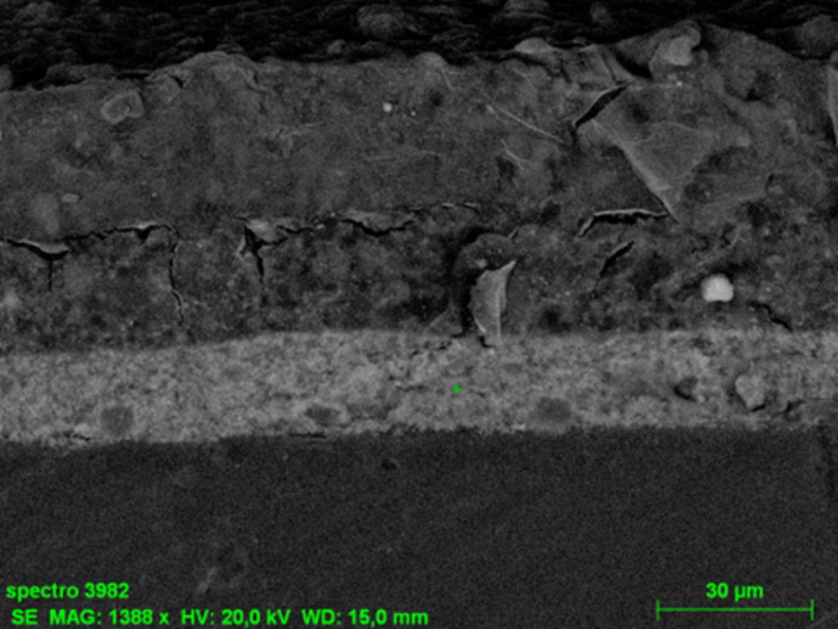 Surface analysis of materials